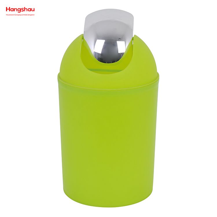 5L Plastikrunde Schwung-Top-Mülleimer Haushaltsmüll können Mülleimer in den Müll dosieren