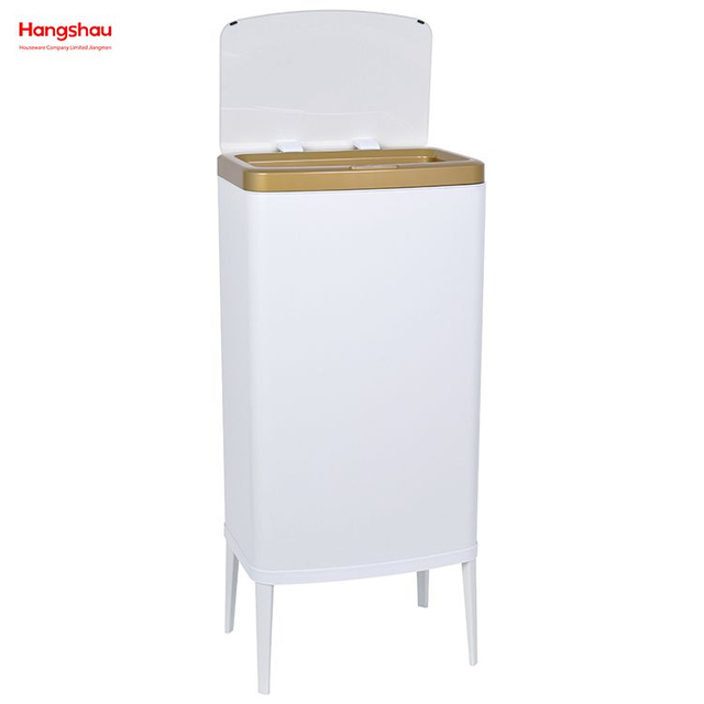 55L Smart Küche Müll Staub Mülleimer Induktion Abfallbehälter Sensor Automatische Mülleimer Kunststoff Mülltonne 