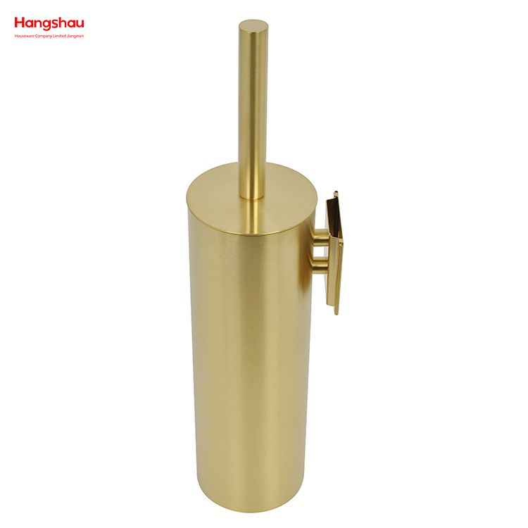 Golden Lack sprüht Haushaltsbad Edelstahl 304 Wandmontierte Toilettenbürstenhalter