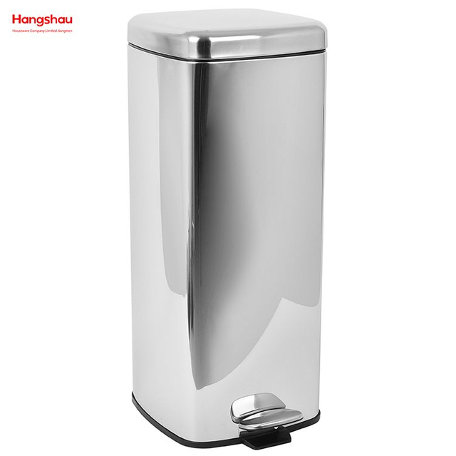 30l Fußtrittpedal Küche Edelstahl Mülleimer Mülleimer Mülleimer Abfalleimer
