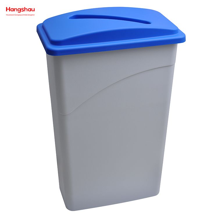90L großer Kunststoff-Mülleimer, Outdoor-Mülleimer, Gemeinschaftsmülleimer, Park-Mülleimer, Park-Mülleimer, Küchenabfalleimer
