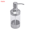 Badezimmer-Accessoires, Luxus-Set, transparenter Kunststoff, luxuriöser PP-Familienseifenspender, Zahnbürstenhalter, Becher, Seifenschale 