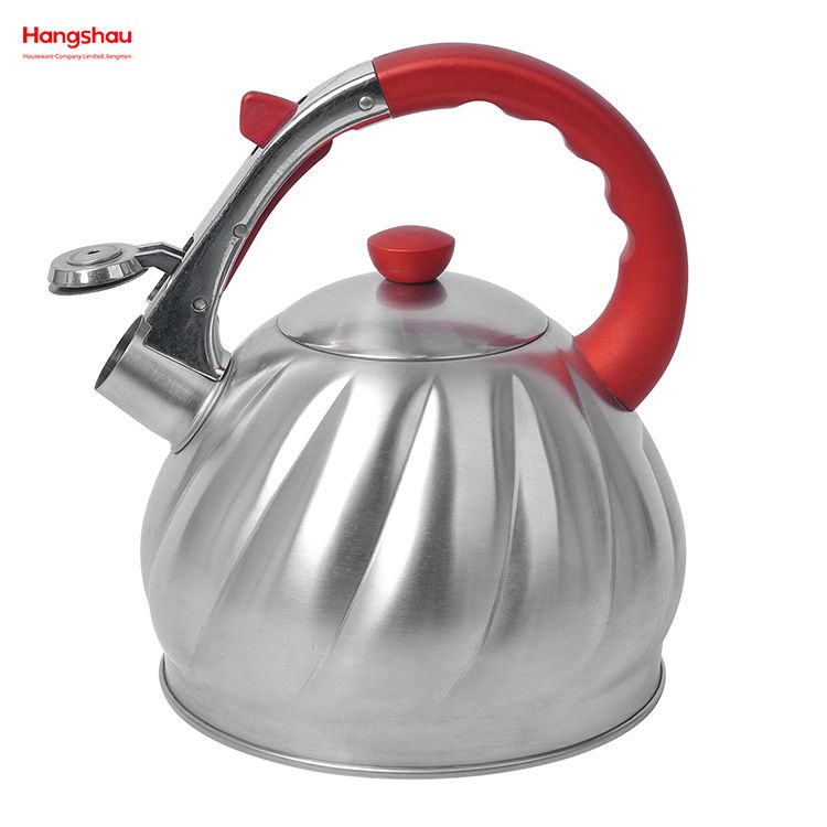 Edelstahl-Großhandels-kundenspezifischer arabischer kampierender Hotel-Herd-Oberseiten-übergießender Topf-Heißwasser-Kaffee-pfeifender Tee-Kessel