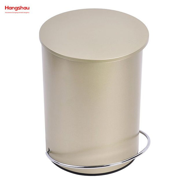 3L einfacher Mülleimer, Badezimmer-Mülleimer, Haushalts-Kunststoff-Fußpedal-Staubbehälter, Patent-Design, Pedal-Abfallbehälter für Innen-Mülleimer 