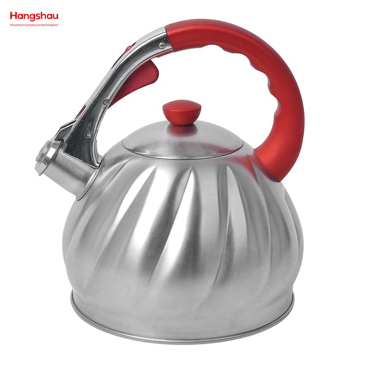 Edelstahl-Großhandels-kundenspezifischer arabischer kampierender Hotel-Herd-Oberseiten-übergießender Topf-Heißwasser-Kaffee-pfeifender Tee-Kessel