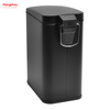 5L Haushalt Quadrat Badezimmer Mülleimer Für Innen Mülleimer Metall Pulver Beschichtung Abfall Bin Staub Bins Pedal Morden Stil mülleimer Mülleimer