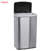 Sensor Automatischer Mülleimer, Kunststoff-Mülltonne, Edelstahl, 20 l, intelligenter Küchenabfall, Staub, Mülleimer, Induktions-Abfallbehälter 