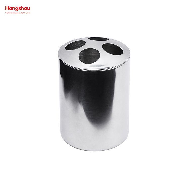 Spiegelpolieren Badezimmer-Accessoires Luxus-Set Luxus-Familien-Seifenspender Zahnbürstenhalter Tumbler Seifenschale 
