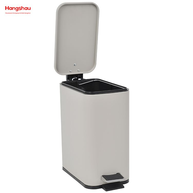 Büro Mülleimer Eisen Rechteckigen Treteimer Küche Badezimmer Fußpedal Mülleimer Mit Mülleimer Hotel Mülleimer