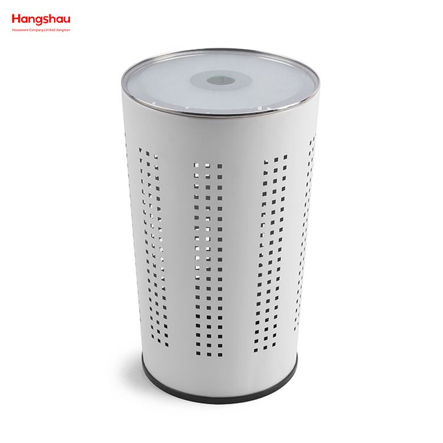 Großer Aufbewahrungskorb für Zuhause, Wäschekorb, Wäscheaufbewahrung, schmutzige Kleidung, Wäschekorb, Metall-Wäschekorb mit Deckel 