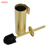 Golden Lack sprüht Haushaltsbad Edelstahl 304 Wandmontierte Toilettenbürstenhalter