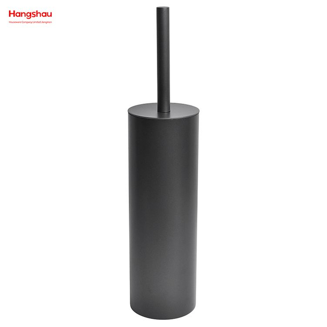 Gebürsteter und graphitgrauer Lackspray für Haushalt, Badezimmer, Edelstahl 304#, Toilettenbürstenhalter, mattierter Toilettenreinigungsbürstenhalter, WC-Reinigungsbürstenhalter