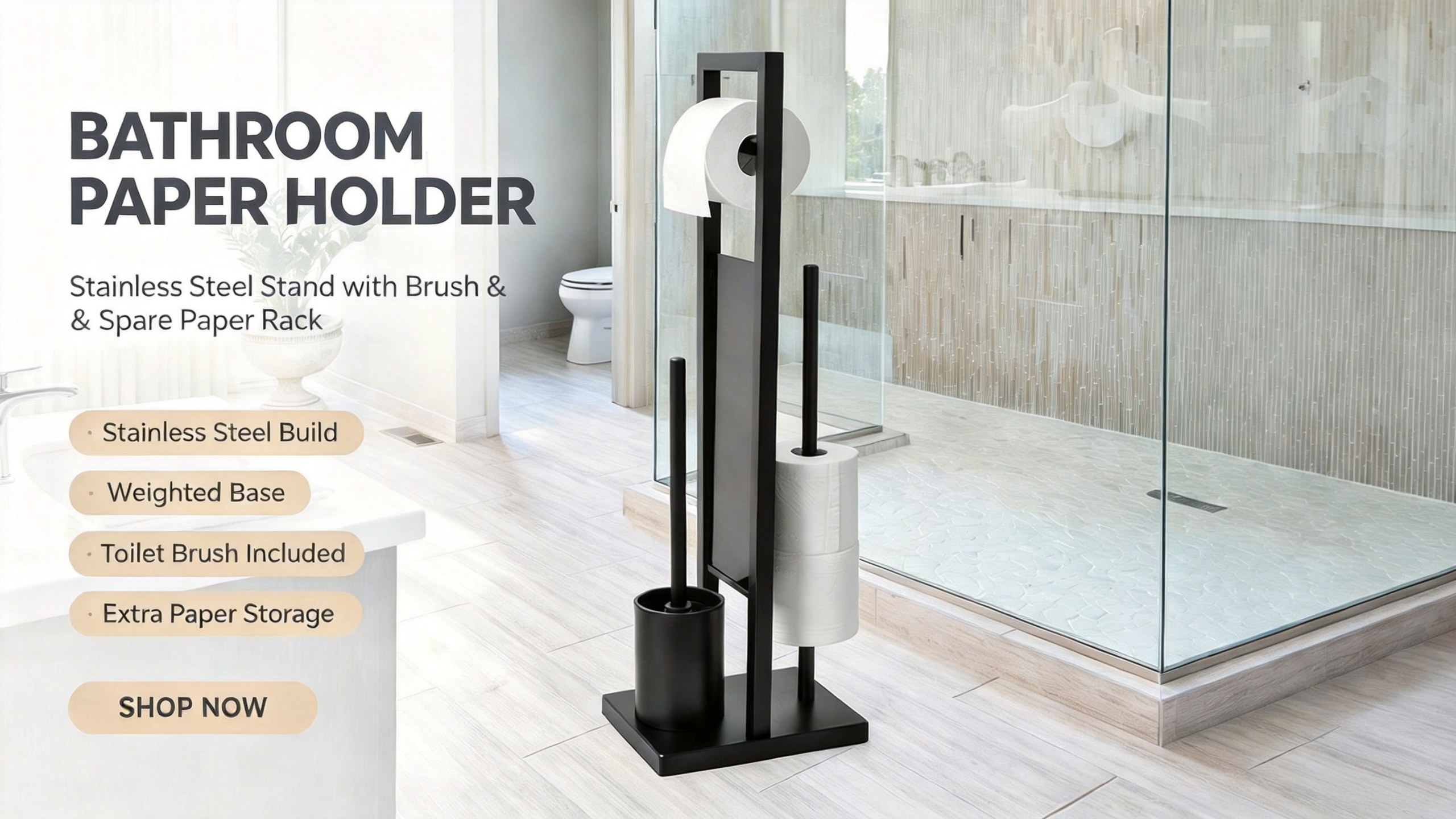 Toilettenb&uuml;rstenhalter aus Porzellan