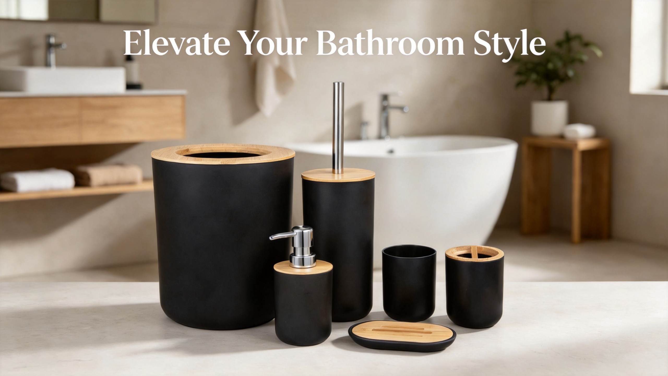 Badezimmer-Set f&uuml;r zu Hause