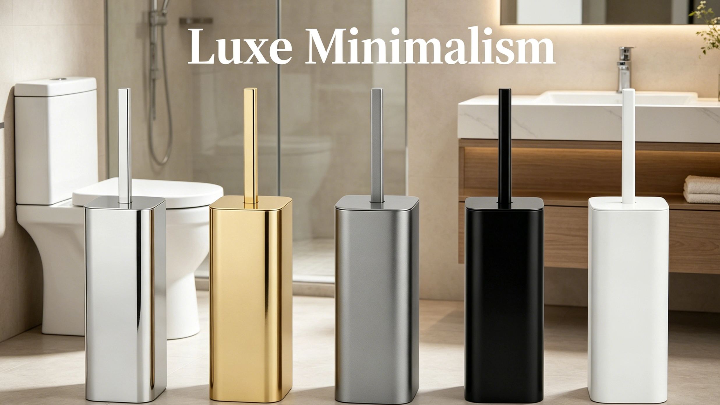 Toilettenb&uuml;rste aus Metall